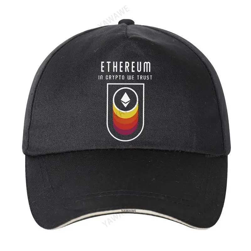 

Кепка для криптовалюты Ethereum в криптовалютах, мужская Кепка для криптовалюты, шляпа от солнца, уличная одежда, кепка для бойфренда