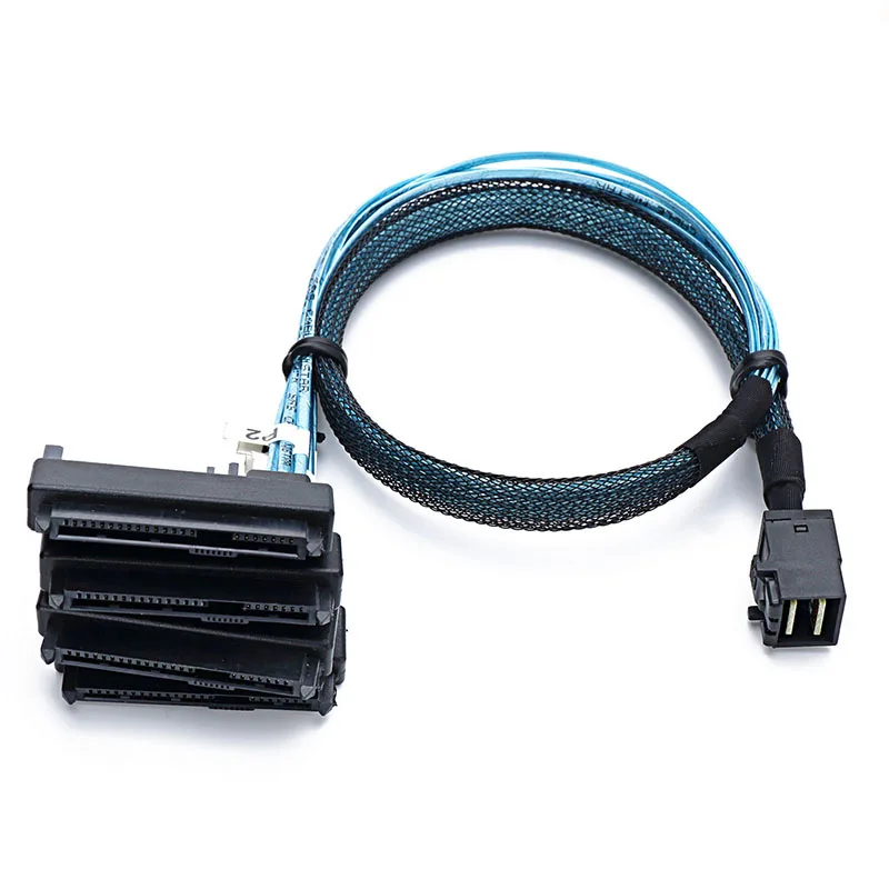 

Minisas HD36P SFF-8643 to 4SAS 29P кабель передачи данных для сервера жесткого диска 1 м