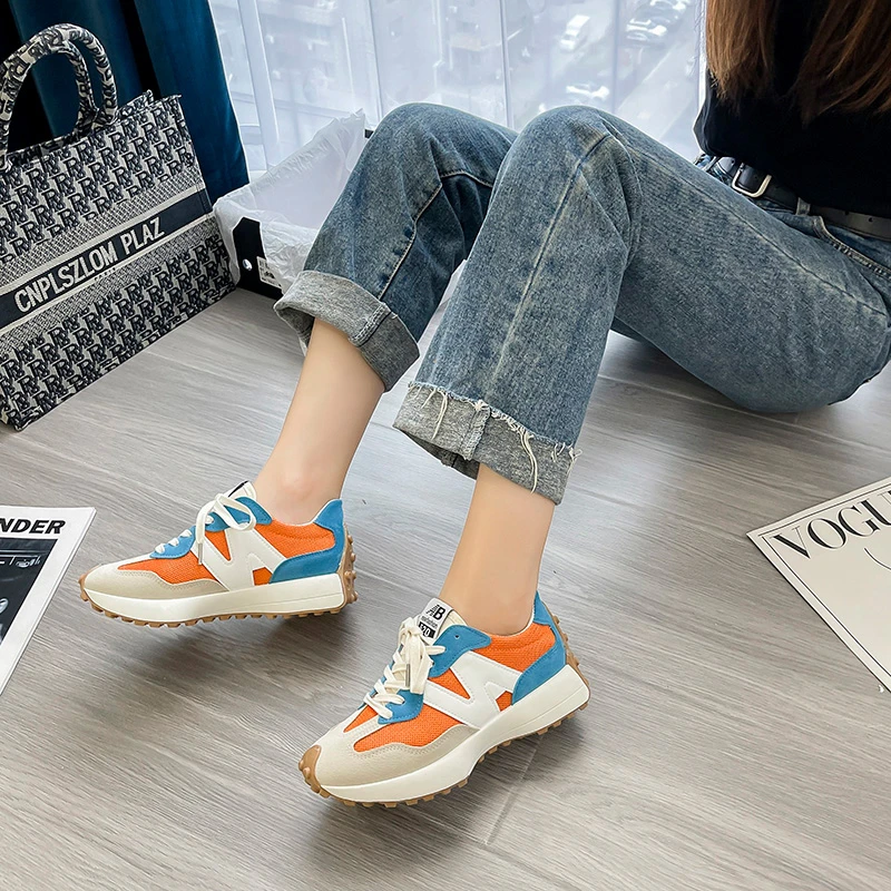 Новинка весна-осень 2022 женская спортивная Вулканизированная обувь на плоской