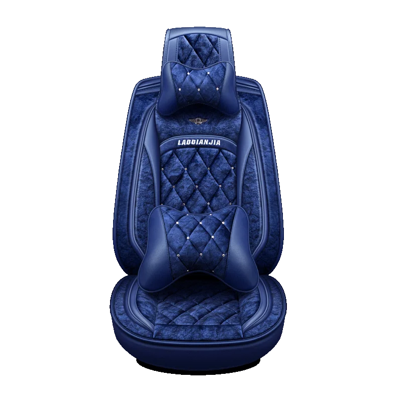 

Car Seat Covers For Sedan SUV Durable Suede Leather Universal Full Set Five Seaters Cushion Mat For Front and Back Cover