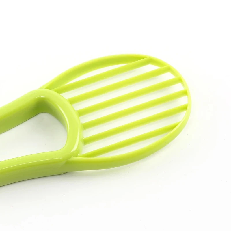3 In 1 Avocado Slicer Shea Corer Butter Fruit Peeler Cutter Pulp Separator Plastic Knife Kitchen Vegetable Tools Gadgets |