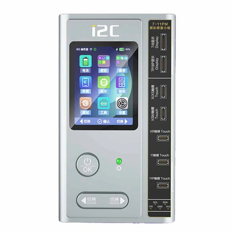 

1 Set Intelligent Programmer For Iphone 6-13 Promax Face ID Battery Screen Original Color True Tone Function