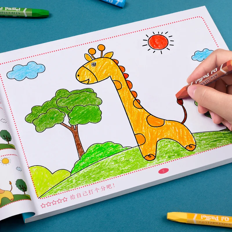 

Coloring Picture Book Children'S Painting This Baby Kindergarten Graffiti Coloring Book Picture This Painting Enlightenment