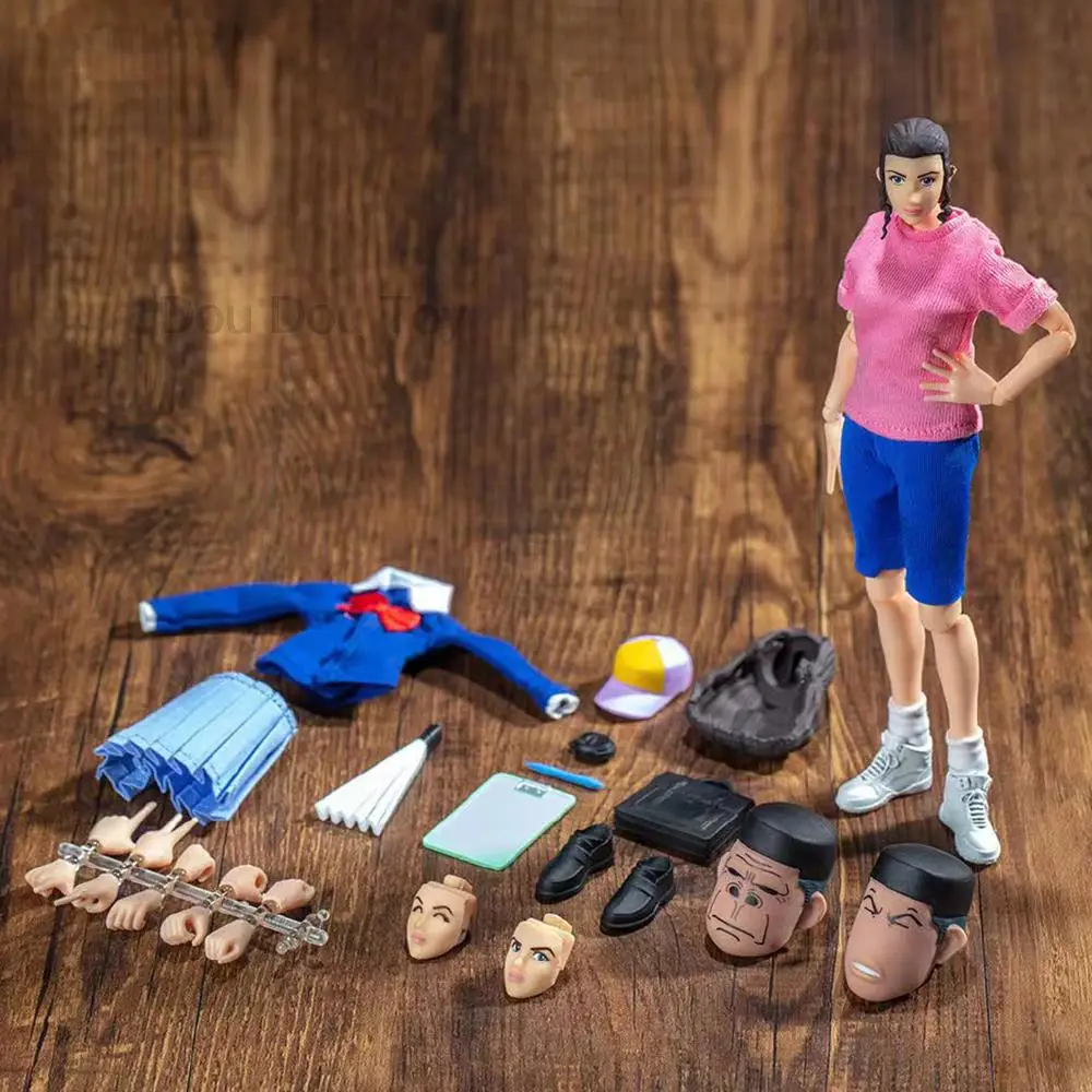 

GT Модель менеджер отдела баскетбола Ayako ПВХ аниме SLAM DUNK горячая кровь экшн-фигурки периферийные рождественские подарки для детей