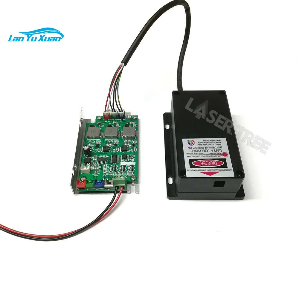 

2W RGBW Full Color Semiconductor Laser with TTL/Analog Modulation