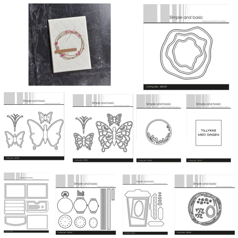 Кошелек для часов новые бабочки на день рождения кофейный металлический штамп