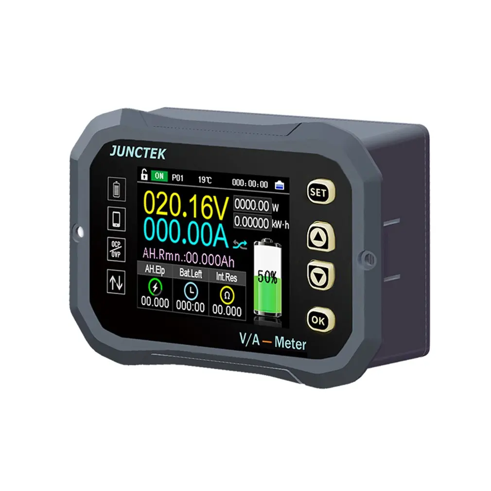 

New Battery Coulomb Counter Multi-function Voltage And Current Meter Handheld Digital Multimeter Battery Capacity Indicator