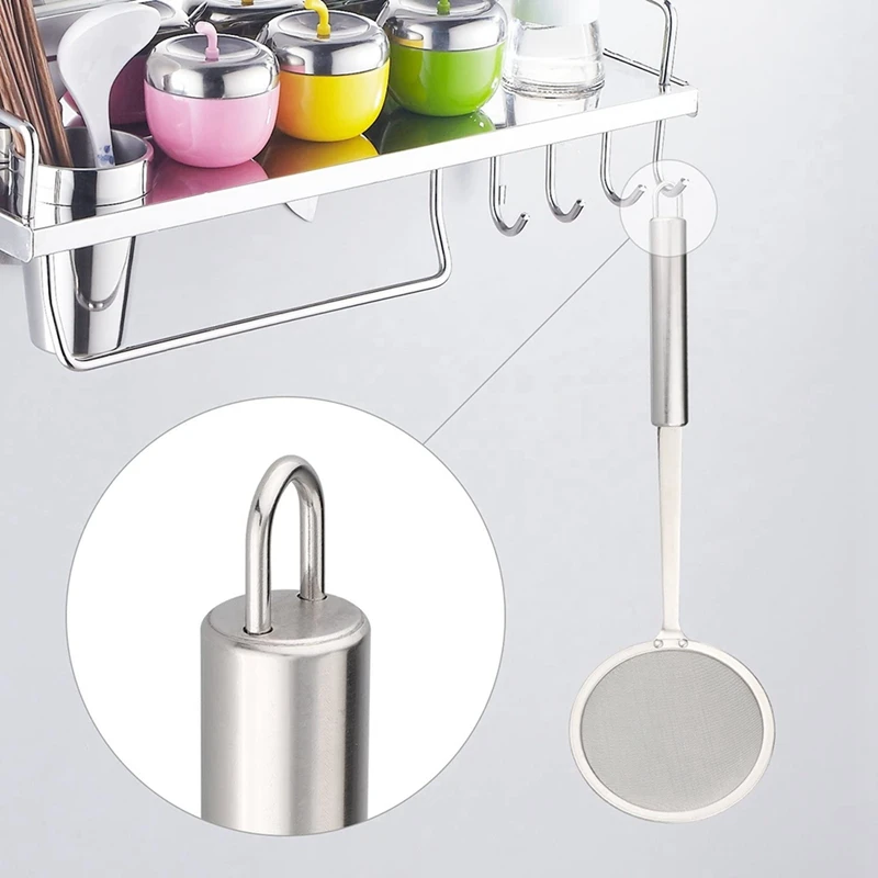 Акция! Ложка-скиммер ложка из нержавеющей стали с мелкой сеткой для пищевых