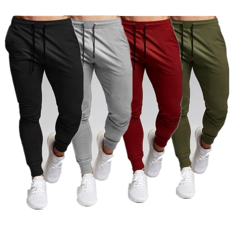 

2022 spring men's cotton trousers men's summer breathable solid color trousers fitness street clothes s-3xl