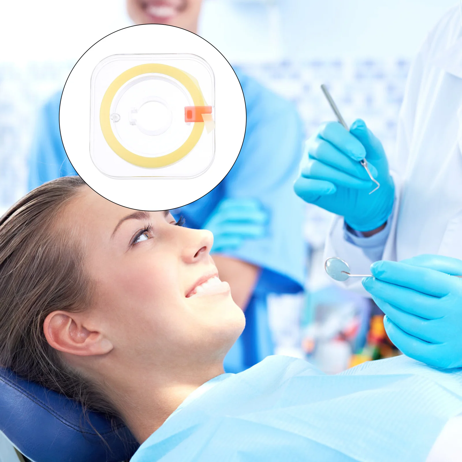 

Полоска для зубной пилки, наполнительная лента, 6 м, полоска для абразивной обработки зубов, полоска для глубокой чистки зубов