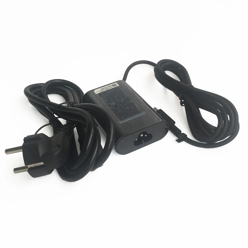 Оригинальное зарядное устройство USB C 45 Вт адаптер питания типа для ноутбука Dell