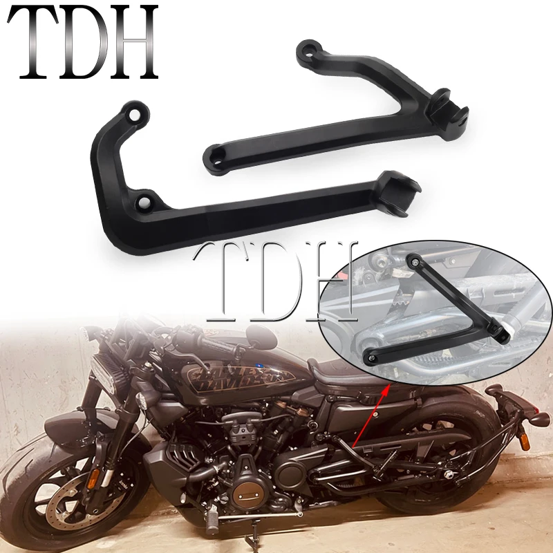 Для Harley Sportster S 1250 мотоциклетная фотолампа для пассажира RH1250 RH педаль подножки