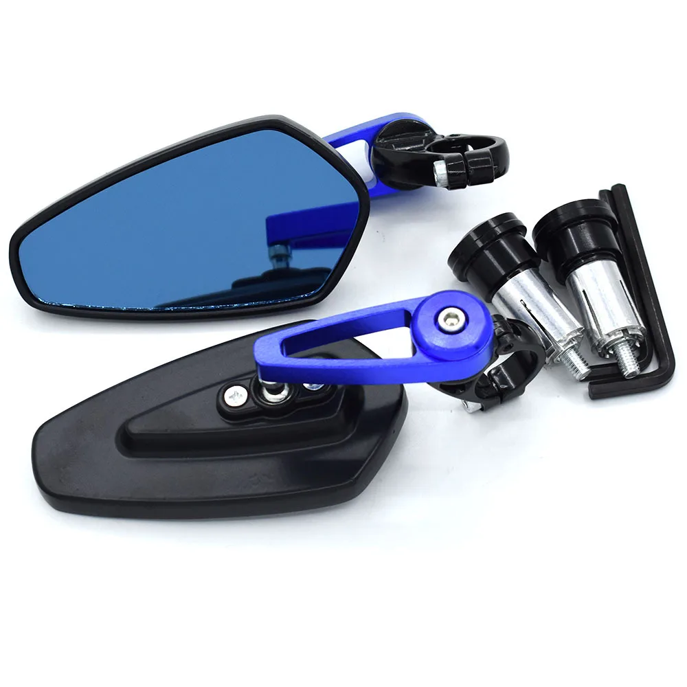 

Мотоциклетное зеркало заднего вида, 7/8 дюйма, 22 мм, для KAWASAKI NINJA 250 ABS NINJA ZX14R NINJA 650 для HONDA FZ6R