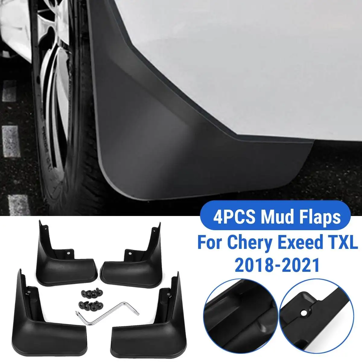 

Автомобильные Брызговики от грязи, брызговики, защитная крышка, брызговики для Chery exeed txl TX LX 2018 2019 2020 2021