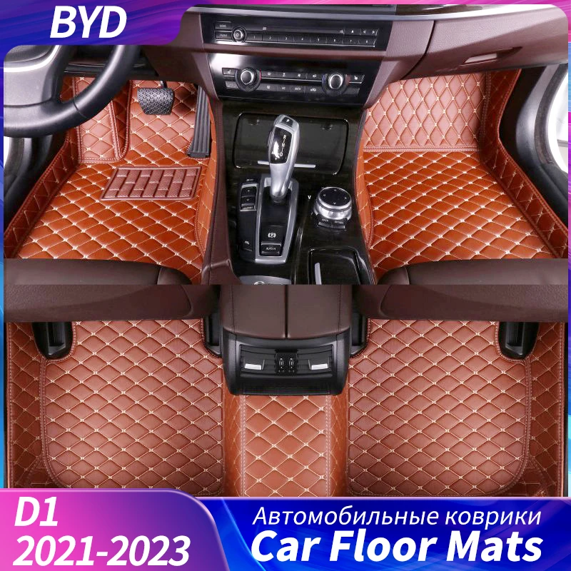 

Car Floor Mats For BYD D1 2021 To 2023 Auto Rugs Dustproof Soil Interior Accessories Automotive Interior Accessories