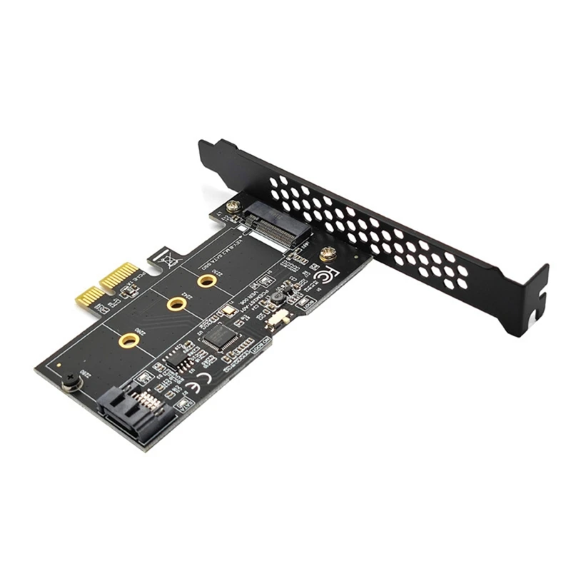 

Плата расширения PCI-E на SATA3.0 + M.2 NGFF, 6 Гбит/с