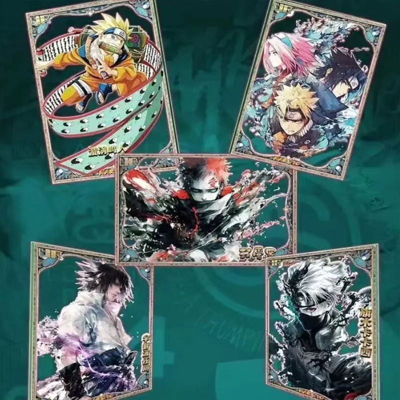 2025 новейший чехол оптовая продажа Nike Cult Naruto Naked-Eye 3D коллекционная карта Sakura Booster Box