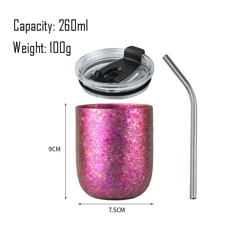 

Двухслойная титановая кружка 260/360 мл