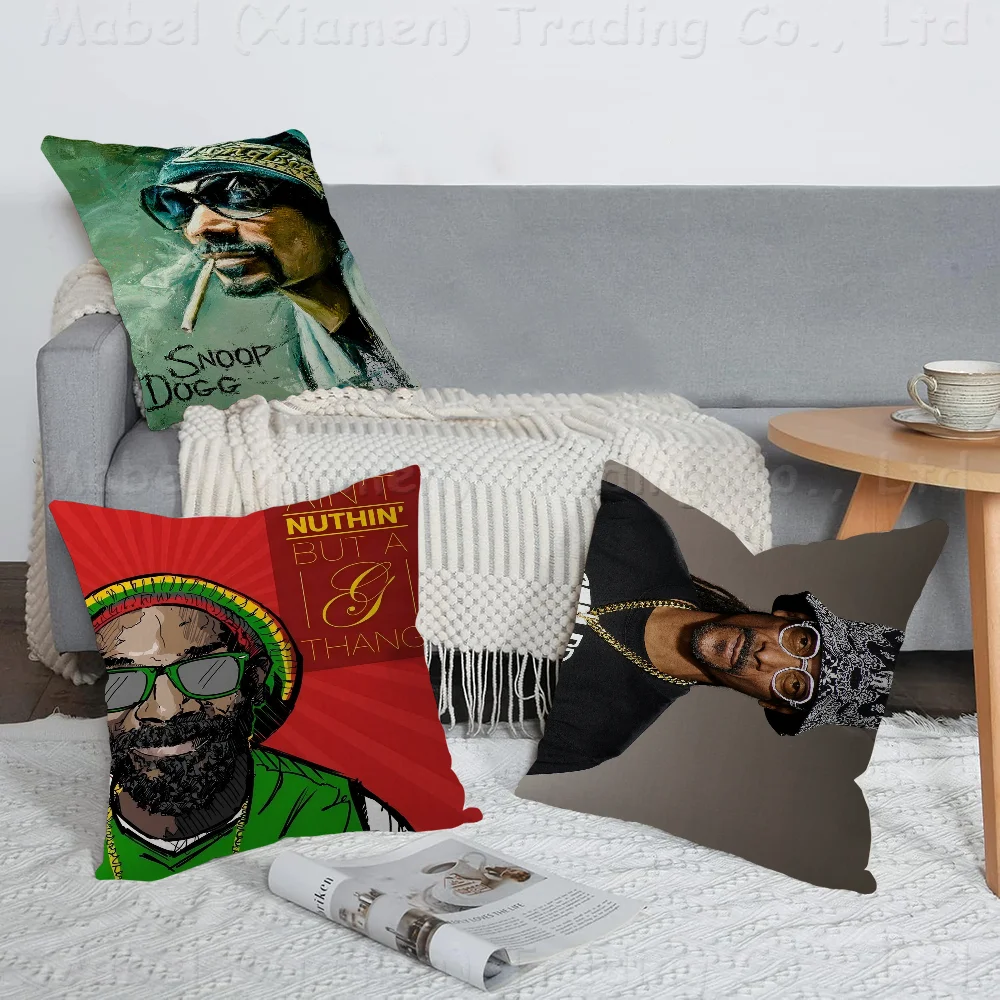 Pillow Case Rapper Rapper S-Snoop D-Dogg Pillow Gift Home Office Decoration Pillow Bedroom ...