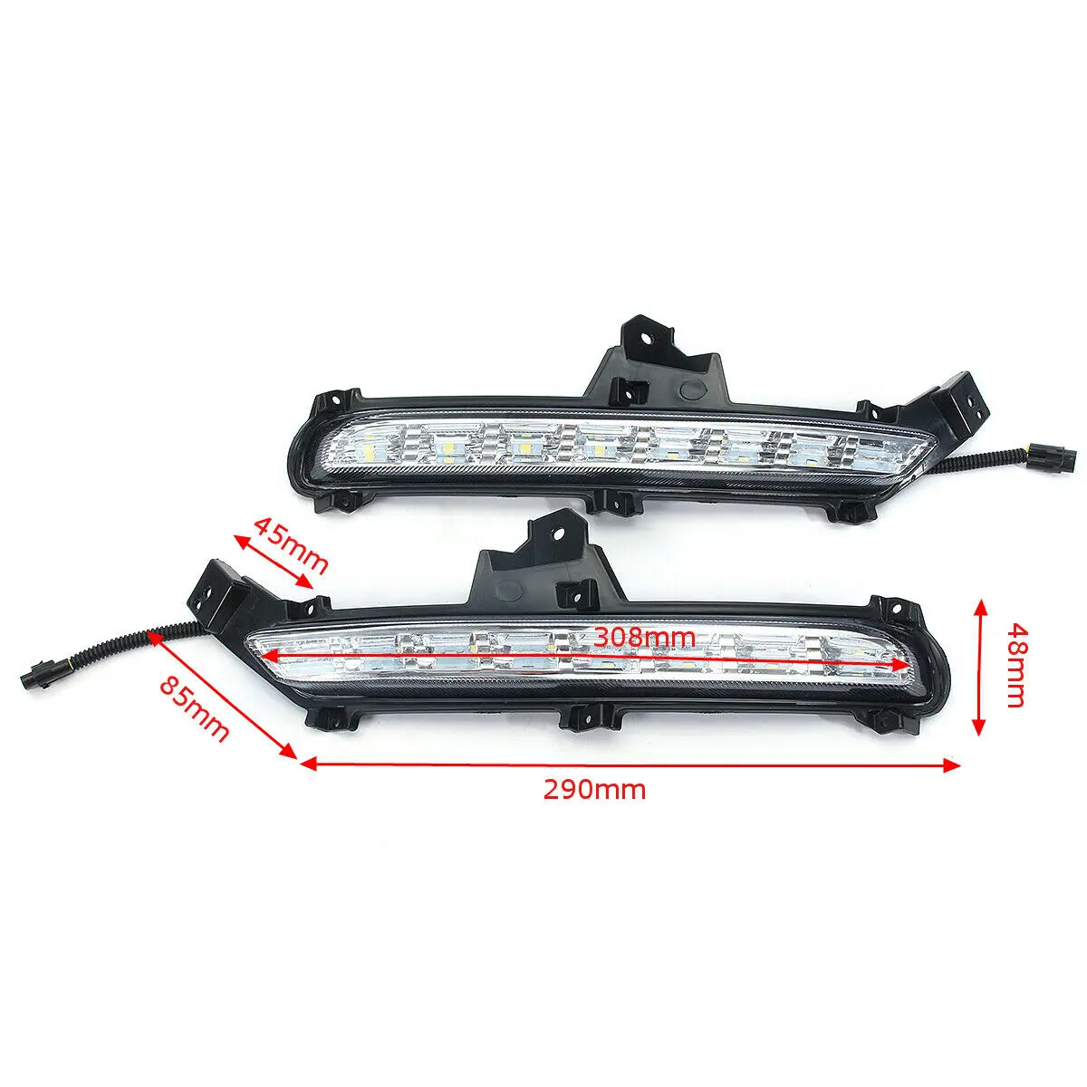 Стайлинг автомобиля DRL дневные ходовые рандовые лампы модификация
