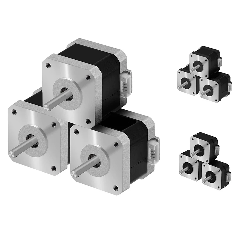 

3 Pcs Stepper Motor Nema 17 Motor 42BYGH 1.8 Degree Body 38MM 4-Lead Wire1.5A 42N.Cm (60Oz.In) With 1M Cable