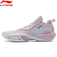 Li-Ning Men WADE FISSION 9 Мужская профессиональная баскетбольная обувь BOOM Подушка Носимая спортивная обувь Стабильная поддержка кроссовок ABPU003
