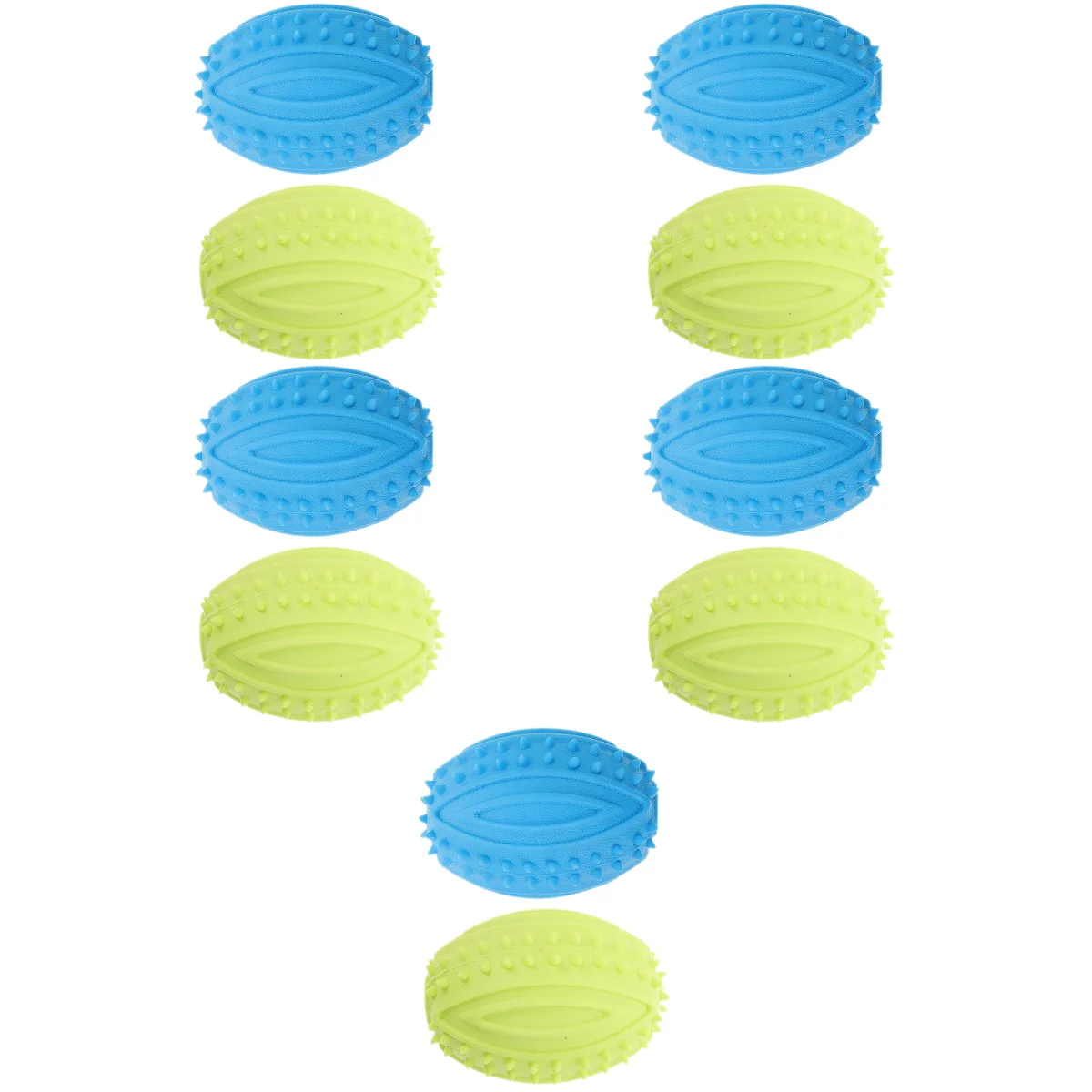 

10 шт., резиновые мячики для собак