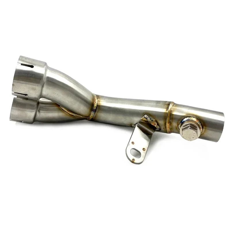 Подходит для Yamaha R6 YZF 2006-2019 глушитель Y средняя труба звено мотоцикла система