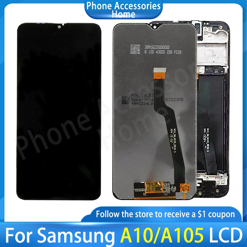 

Дисплейный модуль ZHZ для Samsung Galaxy A10 A105 2019, с рамкой и без