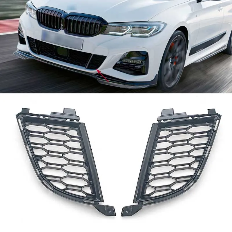 

Передний бампер, Нижняя крышка гриля для BMW 3 серии G20 G21 318I 320I 325I 330I, решетка радиатора 51118075601 51118075602, аксессуары