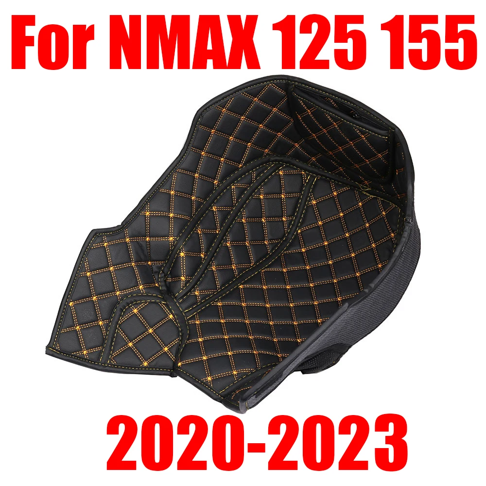 Кожаная защита для мотоцикла Yamaha NMAX чехол на заднее сиденье прочный аксессуар из