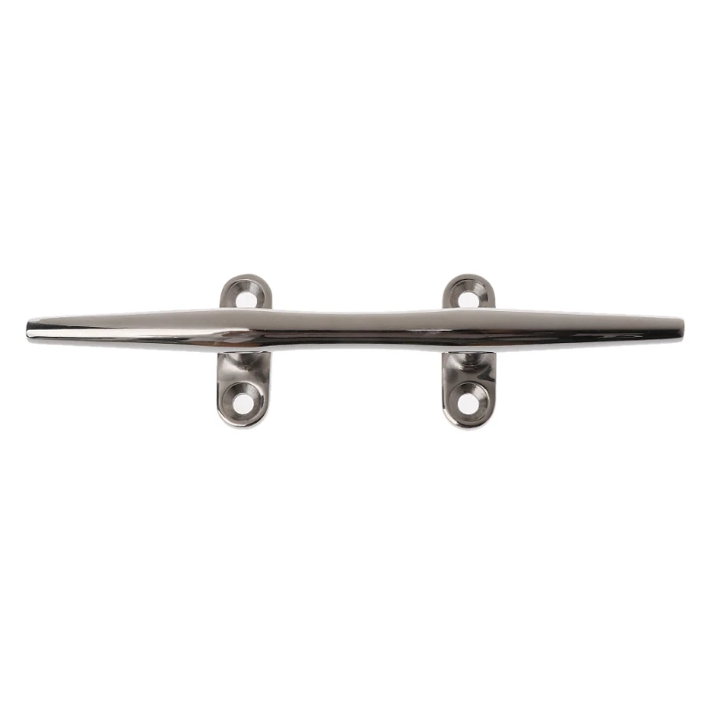 

316 Stainless Steel Boat Cleat Low Flat Cleat 8 Inch Mooring Cleats GTWS