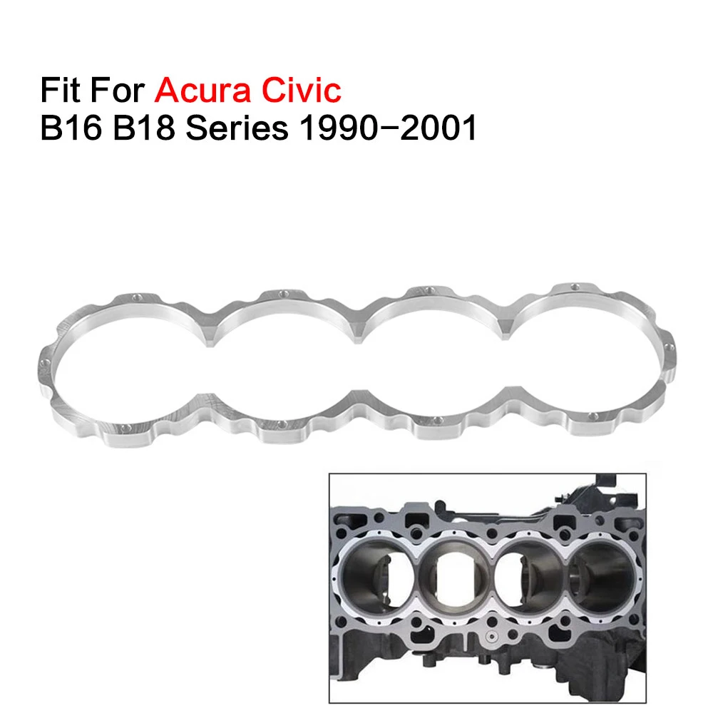 Aluminum Engine Block Guard for Honda Acura Civic B18A B16A B18C B16 B18B B18 Series 1990-2001