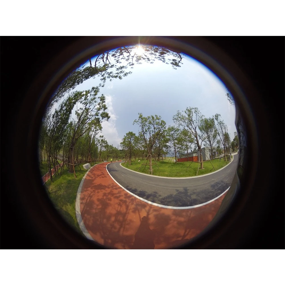 линза панорамного обзора. фишай камера. рыбий глаз объектив. диагональный рыбий глаз. 4k 8mp двойная линза панорамная.