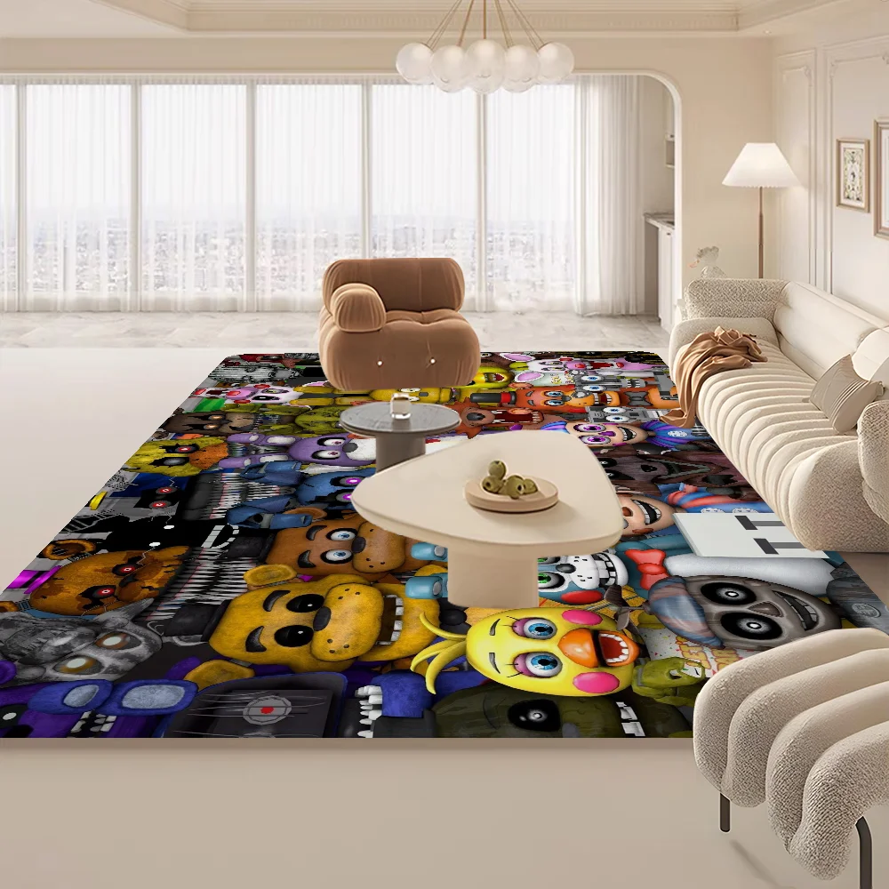 Fnaf Five-nights-At-Freddys Мягкий Ковер Противоскользящий Напольный Коврик Для Прихожей