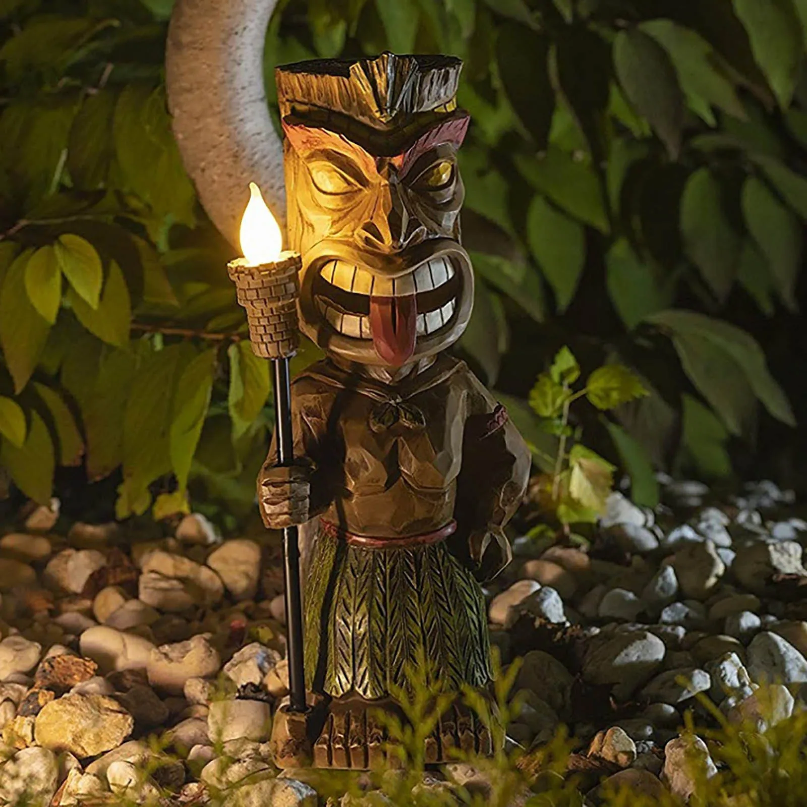 

Garden Tikis Decoration Decorative Art Bar Hawaiian Ornaments Decorations Patio Lawn & Garden