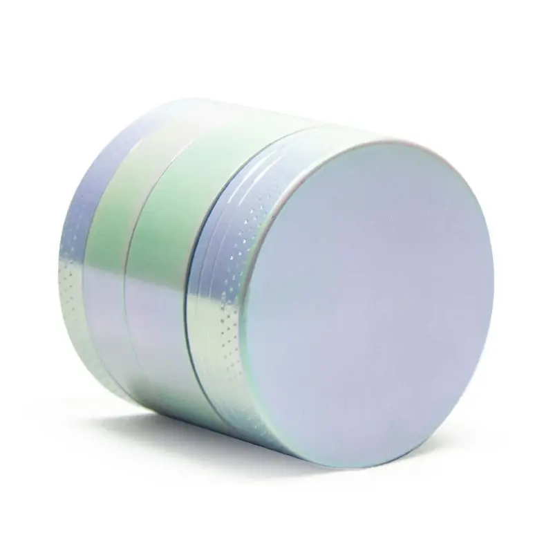

40/50/55MM Metal Gradient Color Tobacco Grinder 4-layer Nano Paint Herb Crusher Grass Grinder Spice Shredder Smoking Accessories