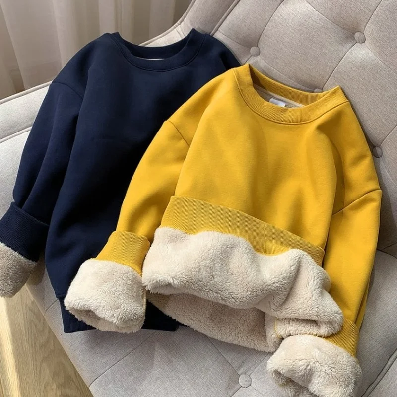 

Women's Sweatshirts Clothing Round Neck Fashion Solid Color Autumn Long Sleeve Loose Popularity Pullovers Tie Dye Tenafeicc