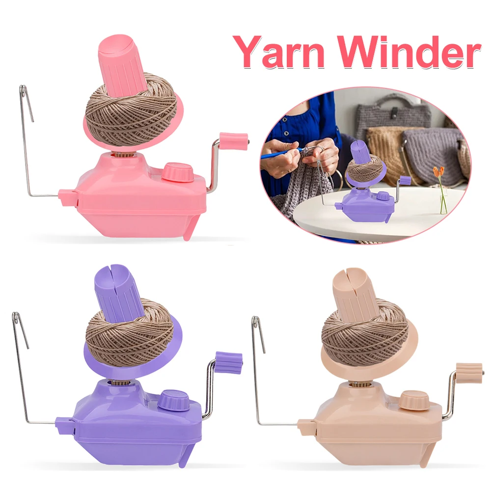 Ручная Машина Для Намотки Пряжи Шариковой Кабельная Шерсть Быстродействующая
