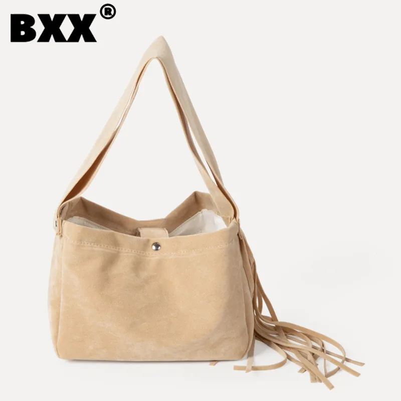

[BXX] New Korean Niche Design Style Women Versatile Crossbody Bags 2023 Popular Fashion Single Shoulder Underarm Packages 8CY538