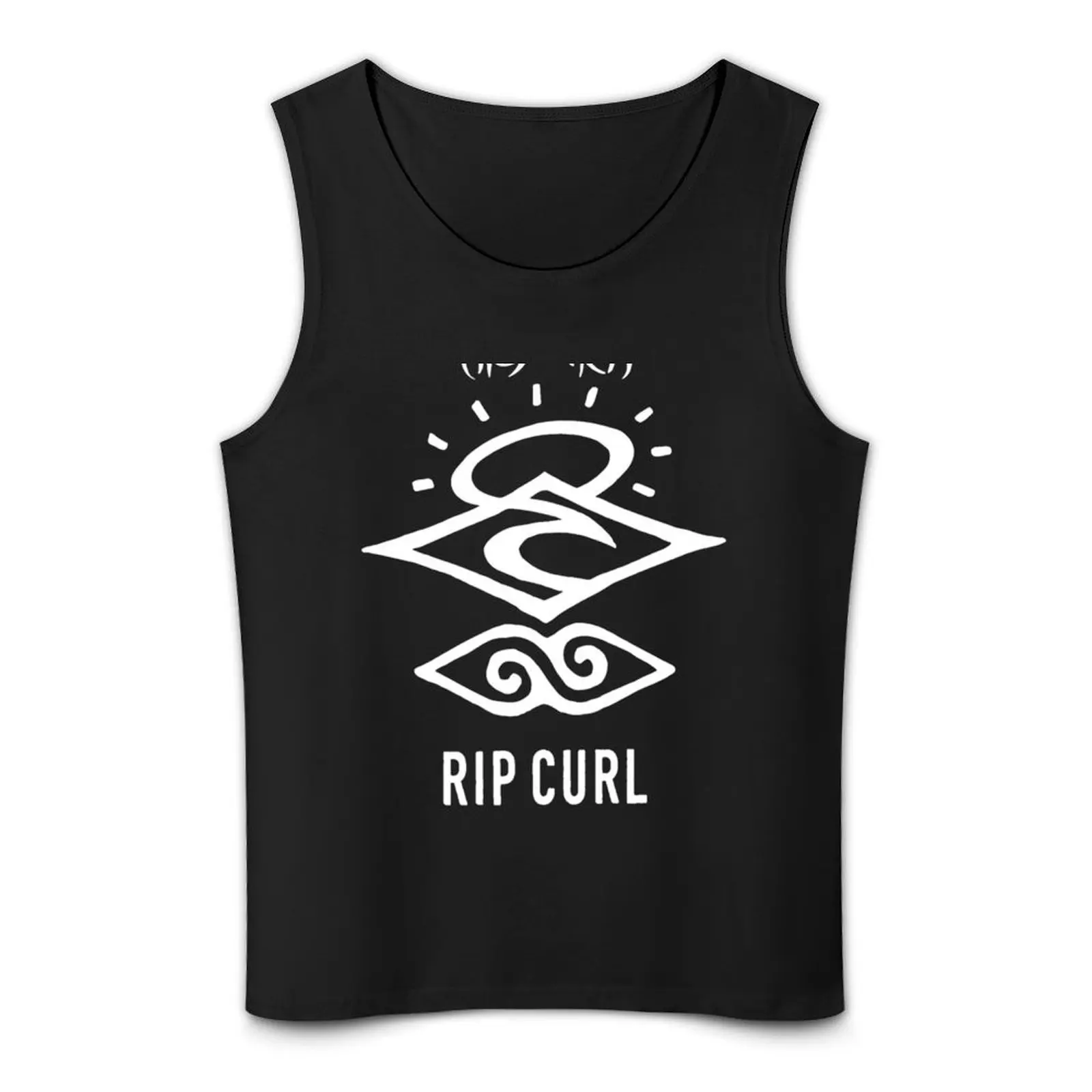 Фото Мужская майка без рукавов с логотипом LOGO-RIPCURL, летняя сексуальная одежда для мужчин №4