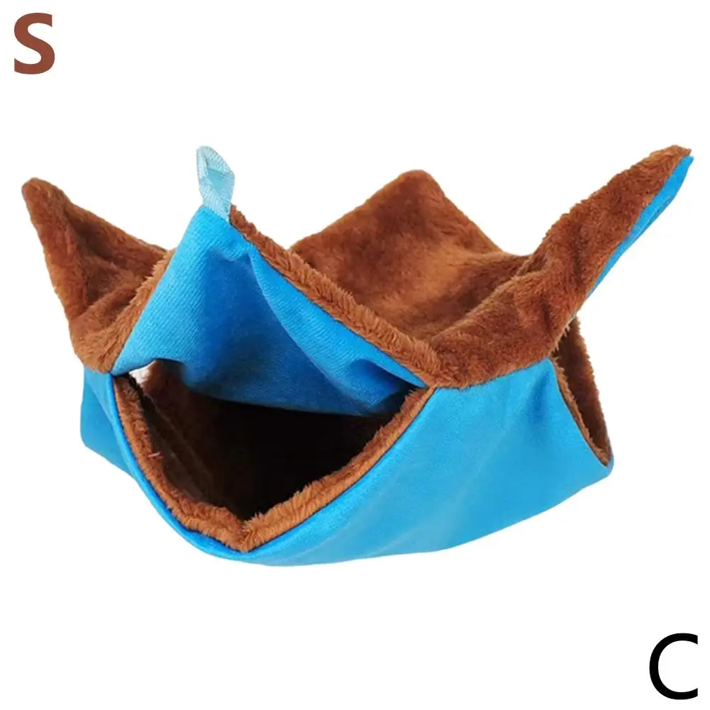 Сахарный гамак двухслойный дизайн зимний теплый маленький питомец спальная