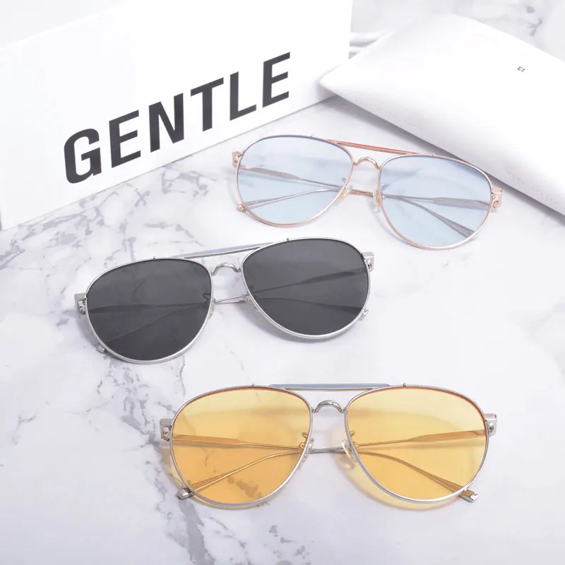 

GENTLE Mio Luxury Women Men Sunglasses MONSTER Pilot Polarizing UV400 Lenses car driving Sun glasses With Original LOGO