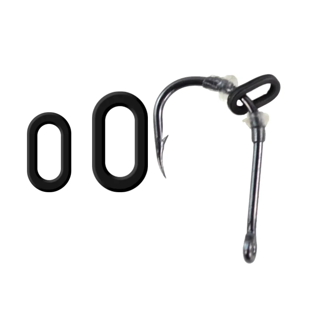 60 шт. кольца для наживки бойлов ловли карпа приманки волос всплывающие бойлы