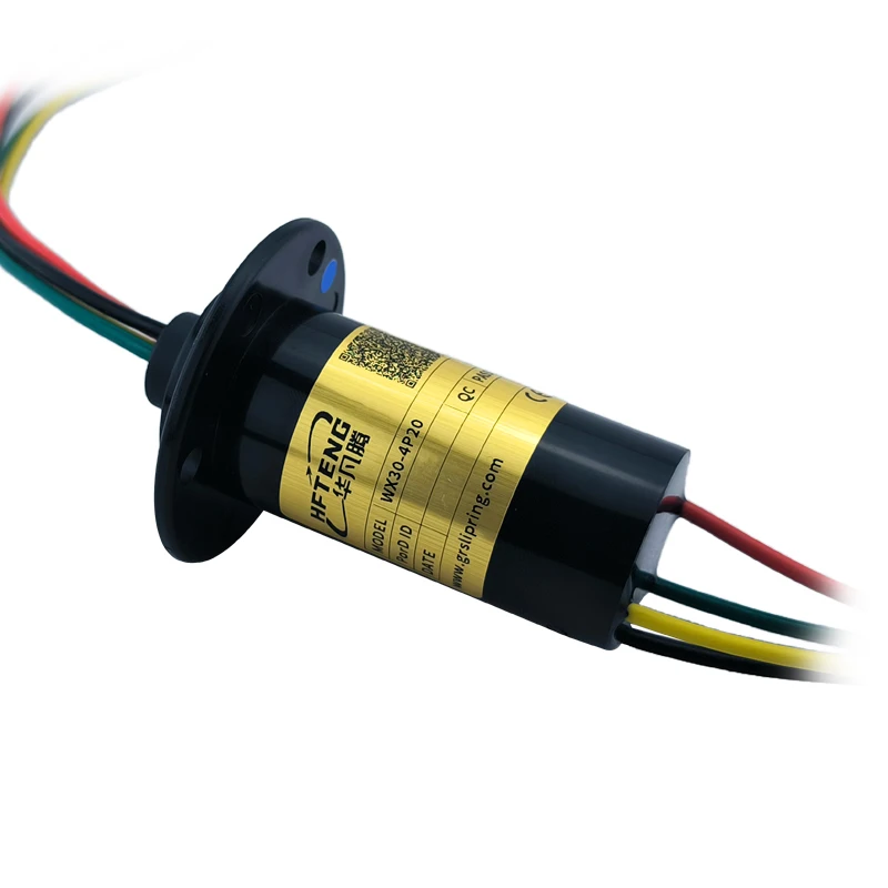 Скользящее кольцо вала внешний диаметр 30 мм 4 провода ток 20 А шина стандартная