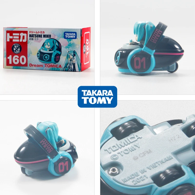 

Том Томи Хатсуне Мику маленькая модель автомобиля детские игрушки подарок на день Святого Валентина Рождество День рождения японская аним...