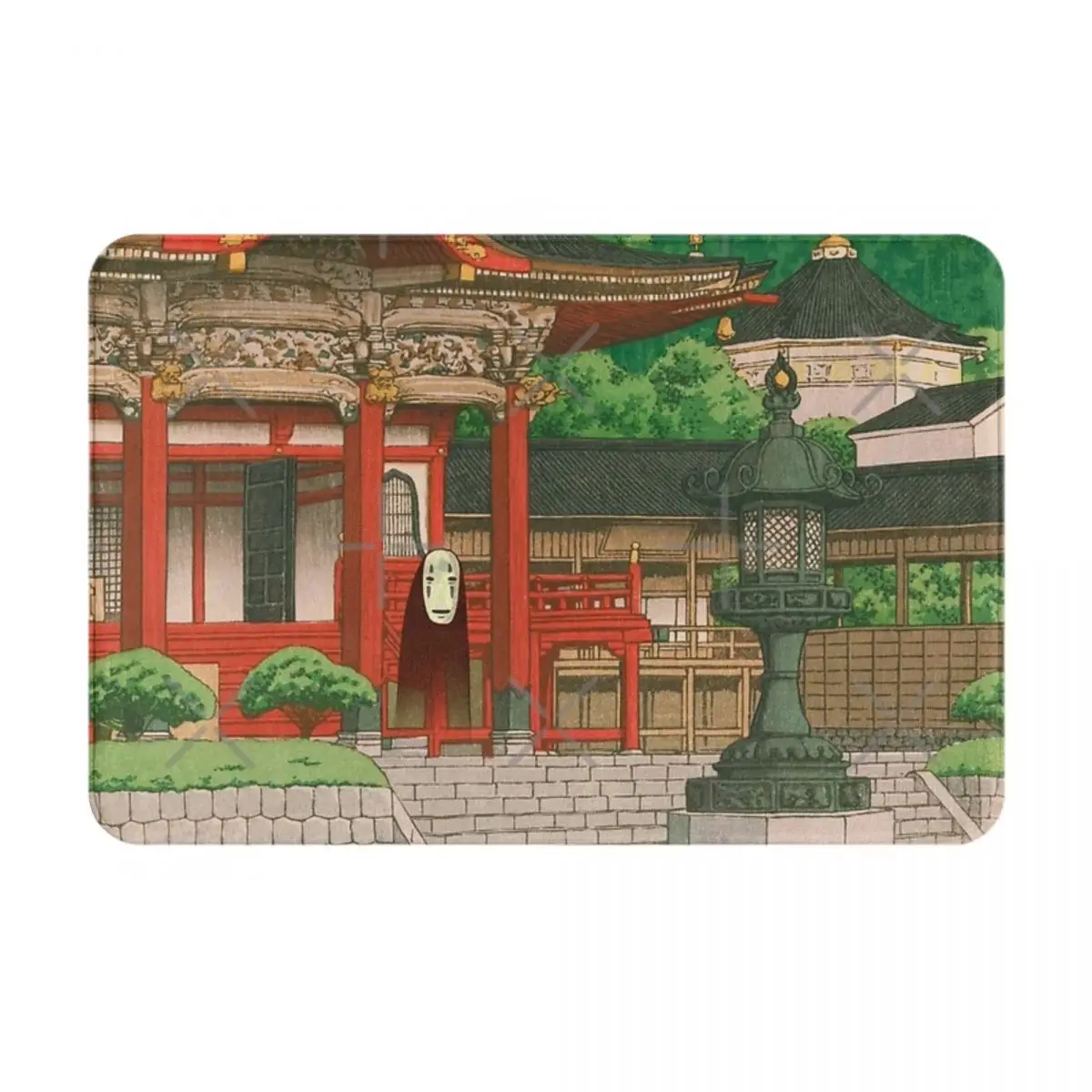 Противоскользящий напольный коврик Spirit Of The Temple Facecloth FireplaceThick и удобные прочные