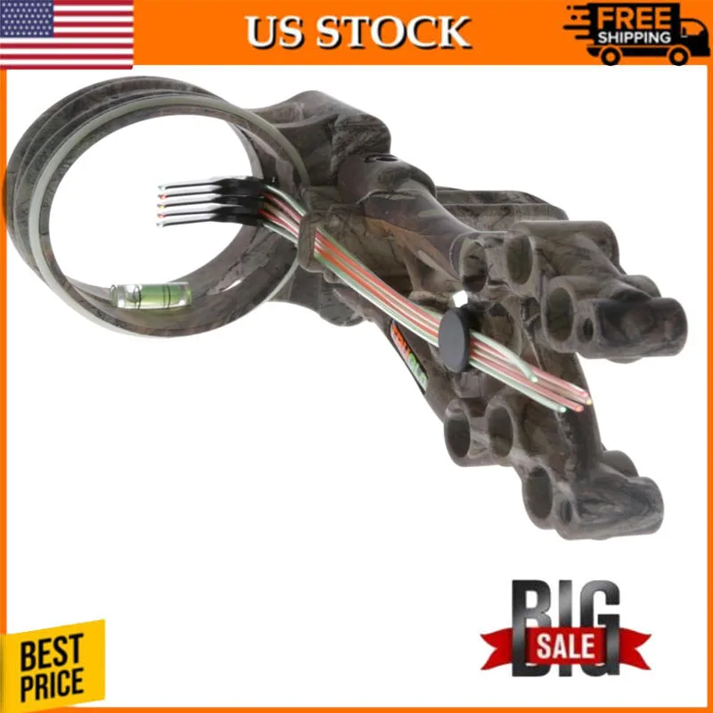 

Ultra-Lightweight Carbon Composite Archery Bow Sight with Large Circular Field of View - Adjustable