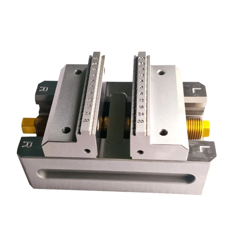 

double action self centering vise 5 axis CNC Lang integrated vise clamp