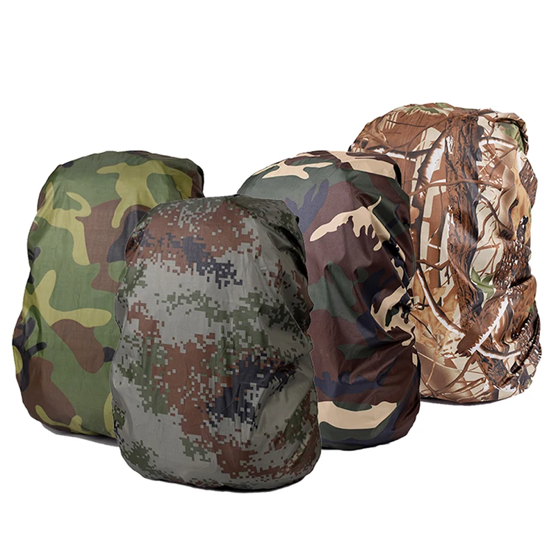 

35-40L Outdoor Camping Hiking Backpack Bag Waterproof Rain Cap Cover Outdoor Sport Night Cycling Safety Light Raincover Case Bag